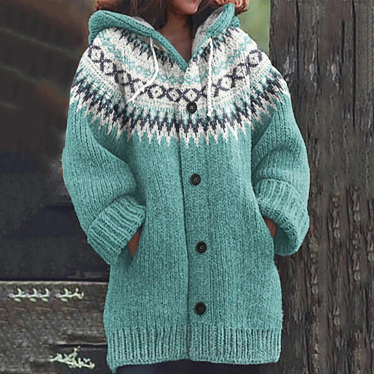 Astrid™ | Cardigan en Laine Tricoté