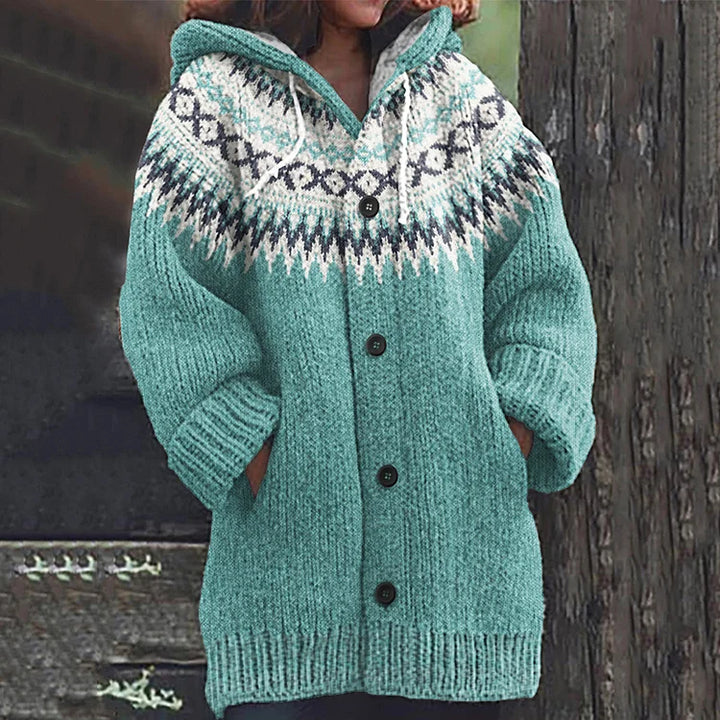 Astrid™ | Cardigan en Laine Tricoté