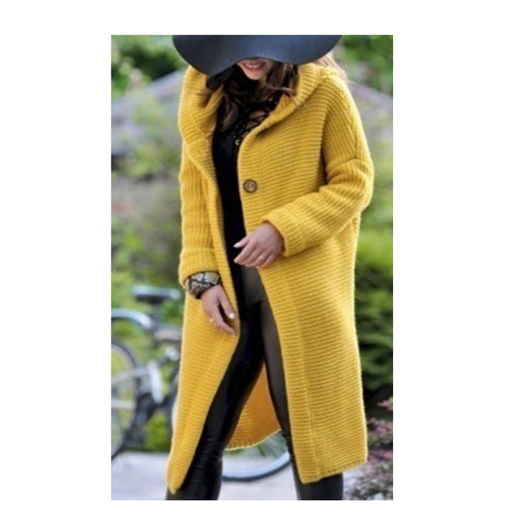 Aurora™ - Caldo cardigan lavorato a maglia lunga