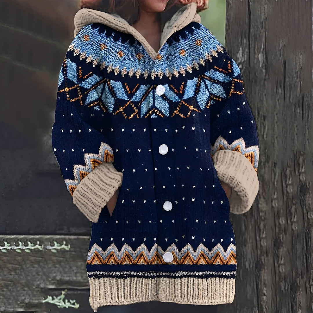 Astrid™ | Cardigan en Laine Tricoté