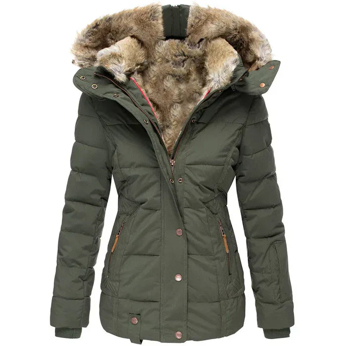 Belén™ - Manteau d'Hiver Chaud avec Doublure en Fourrure