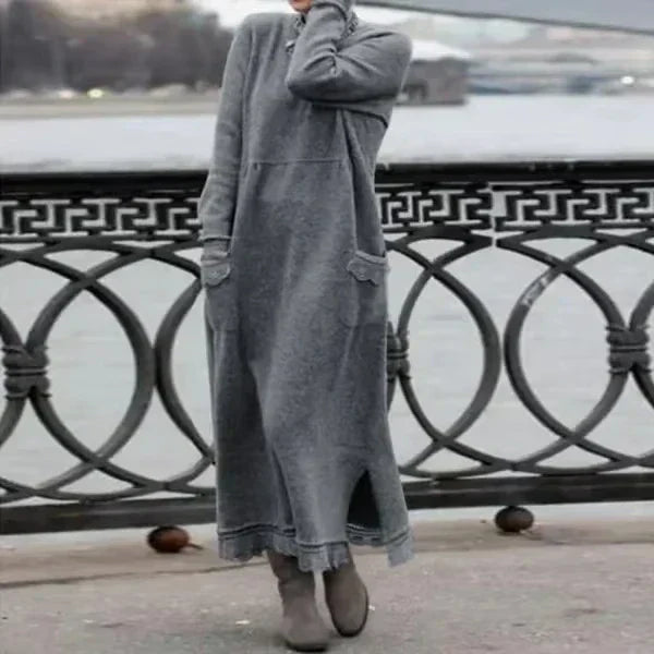Doris™ - Robe Maxi Chaleureuse et Confortable