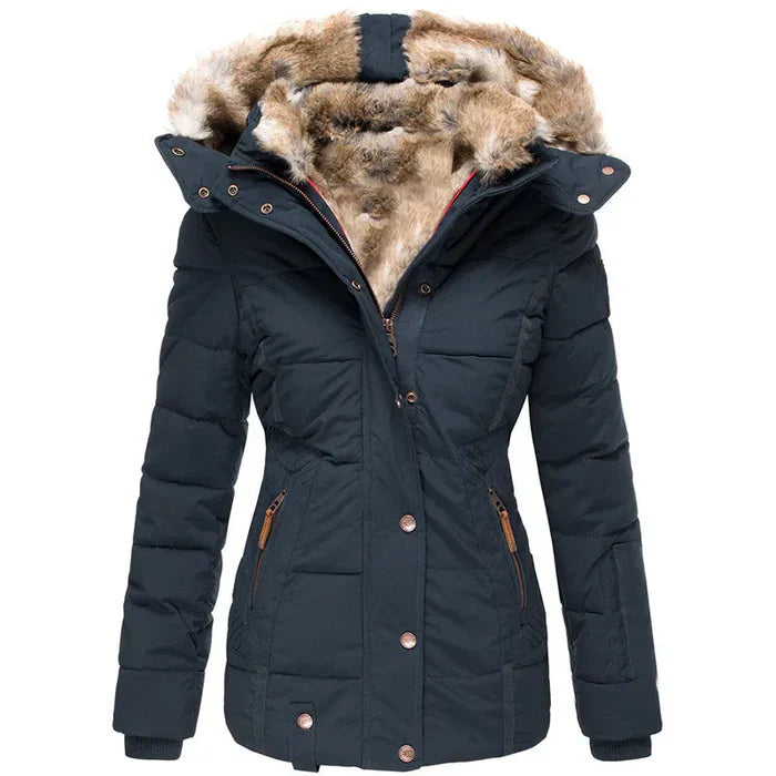 Belén™ - Manteau d'Hiver Chaud avec Doublure en Fourrure