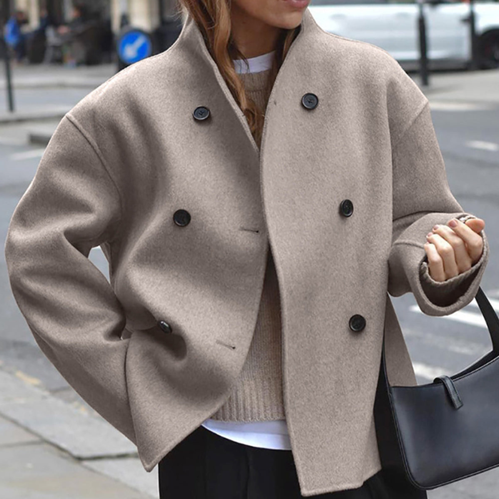 Giacca™ - Veste en laine d'hiver ample au style vintage pour femme
