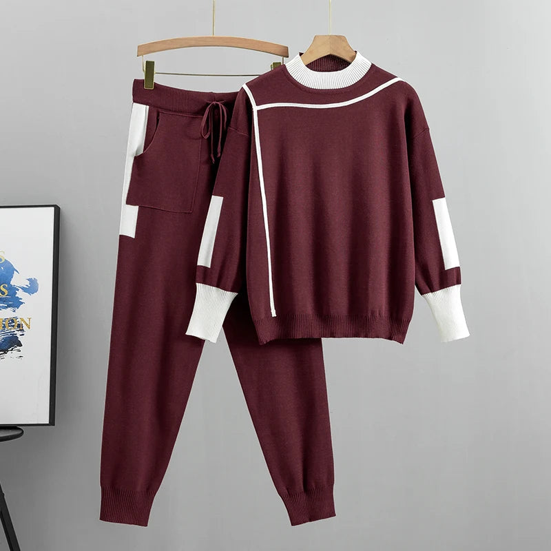 Daniela™ - Ensemble de pulls en maille à manches longues