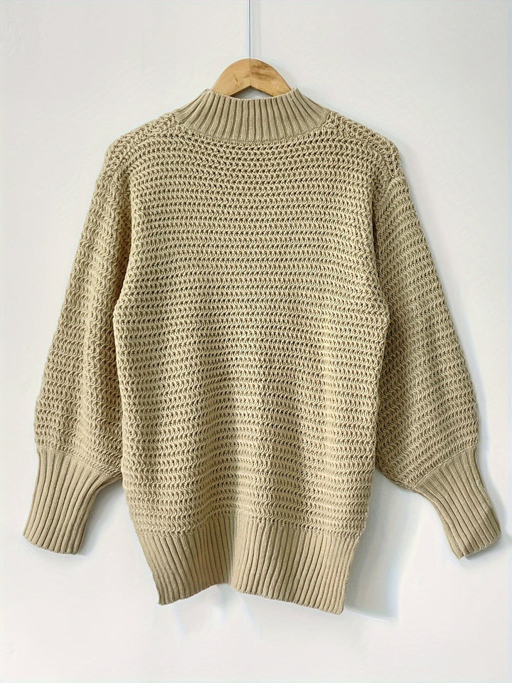 Cessalie™ | Couture - Pull en Maille Épaisse