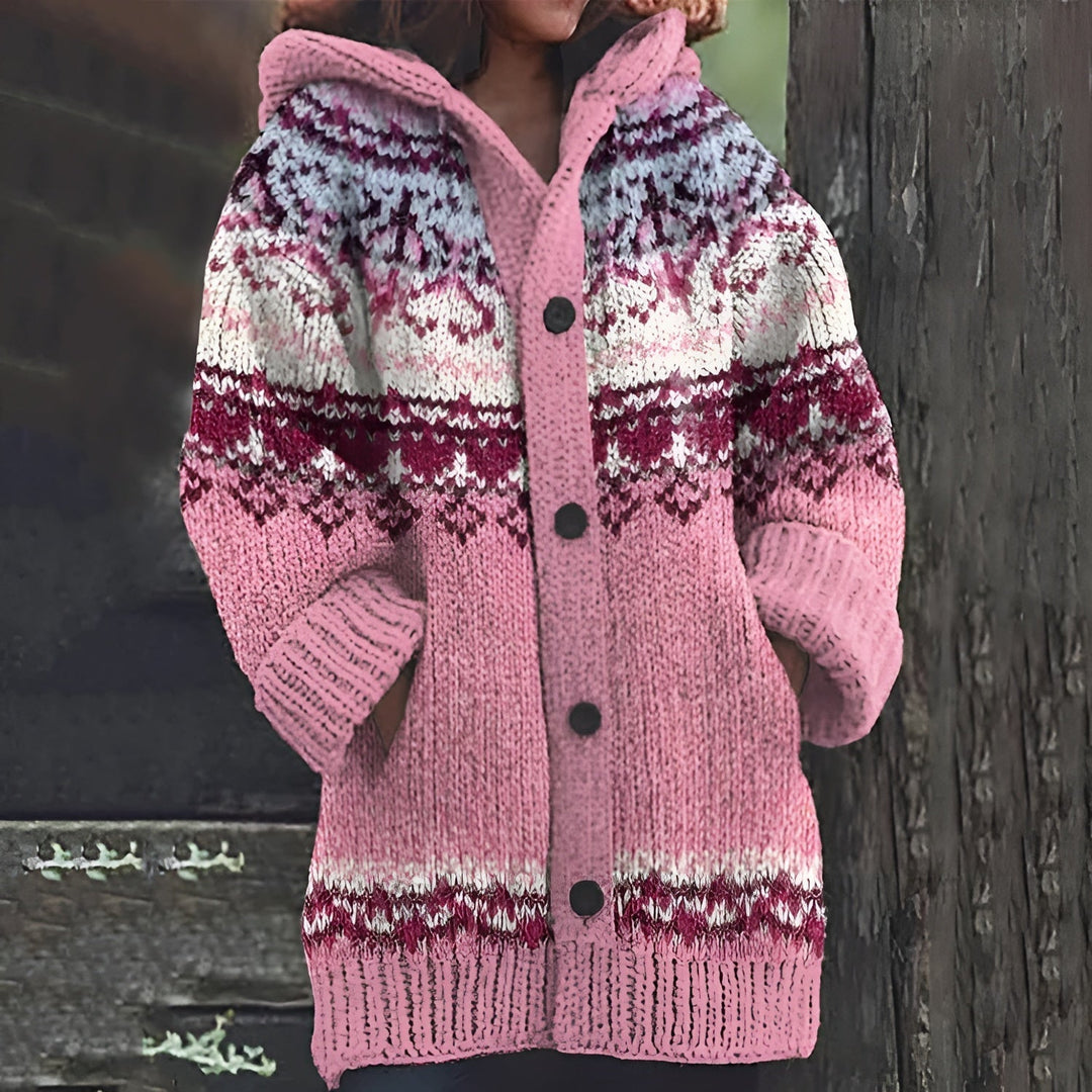 Astrid™ | Cardigan en Laine Tricoté
