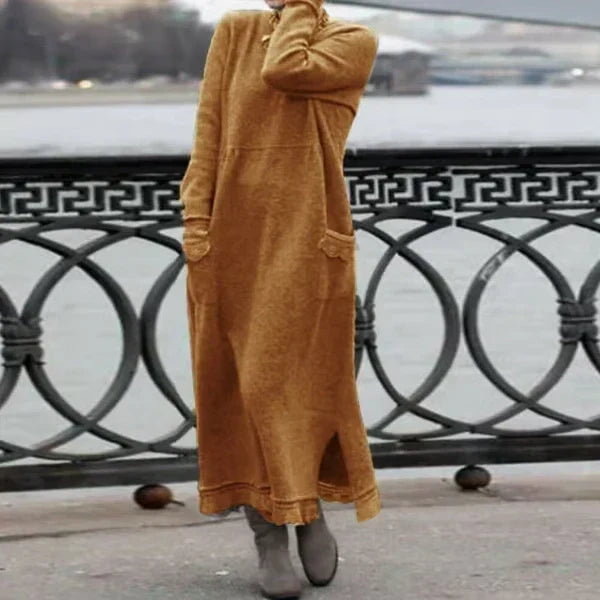 Doris™ - Robe Maxi Chaleureuse et Confortable
