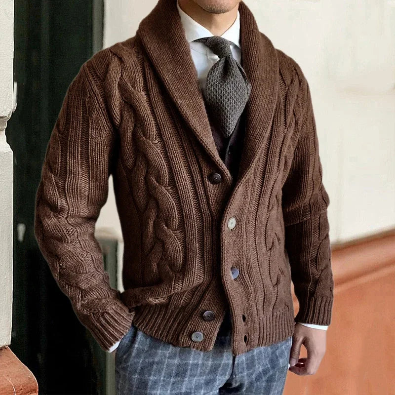 Rory™ | Cardigan en Maille pour Homme