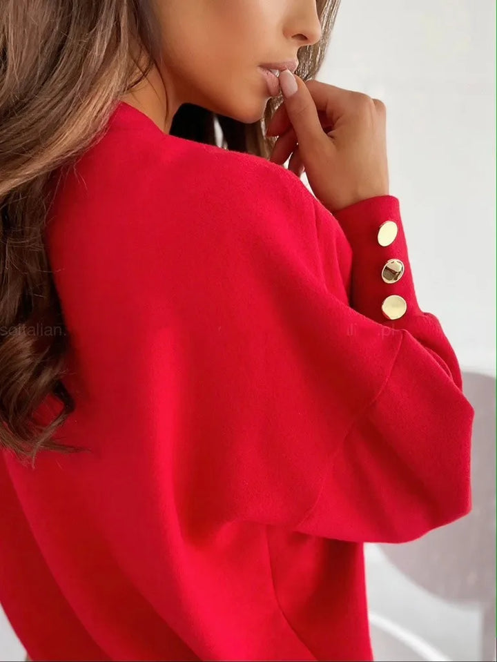 Erika™ - Pull Élégant à Col V