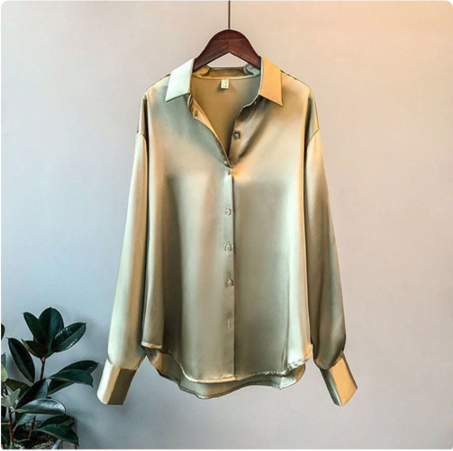 Camicia™ - Chemise en Satin pour Femme