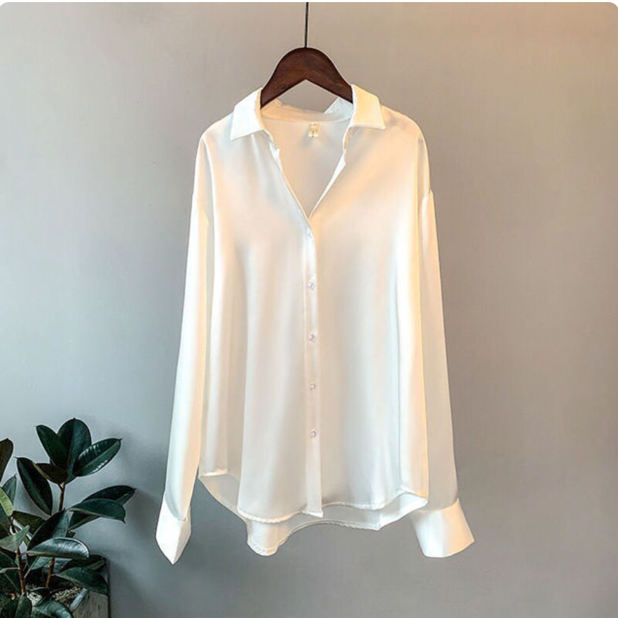 Camicia™ - Chemise en Satin pour Femme