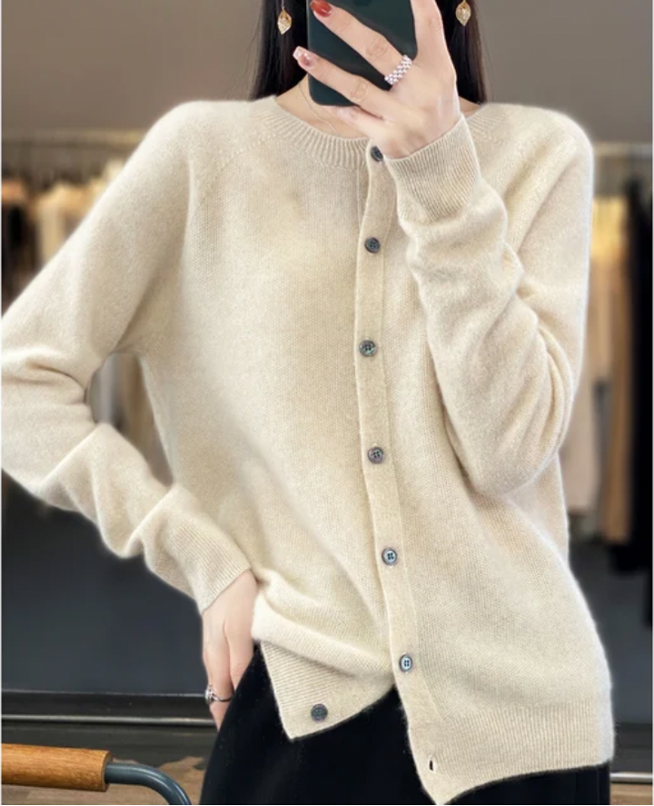 Zita™ | Cardigan en Laine Confortable
