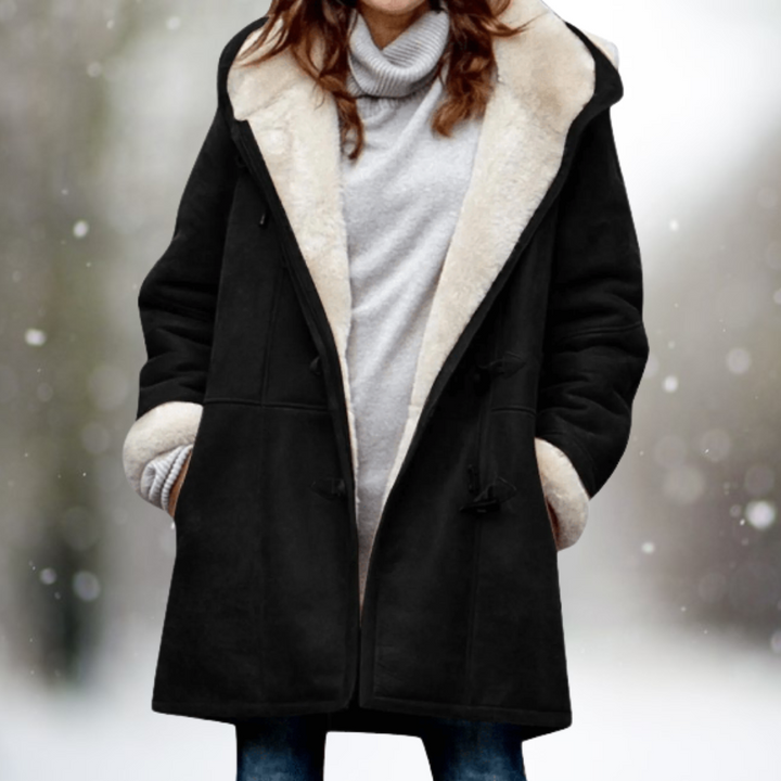 Mila™ - Veste en Fleece Suédé Premium avec Capuche