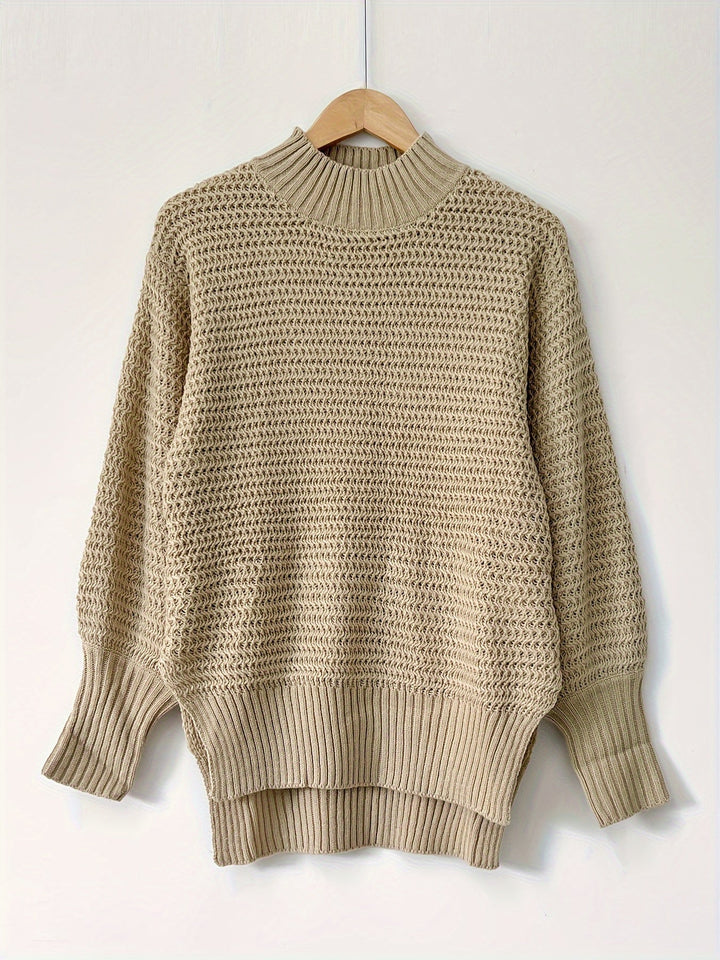 Cessalie™ | Couture - Pull en Maille Épaisse