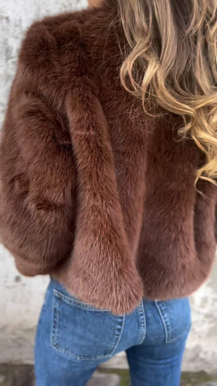 Sara™ | Manteau en Fourrure de Luxe