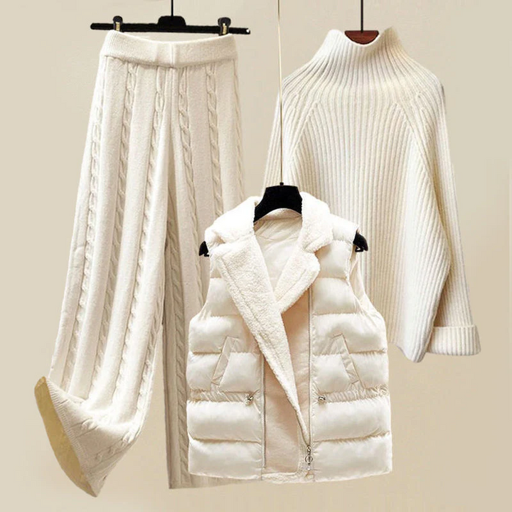 Maria™ - Ensemble en maille confortable et douillet